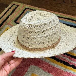 Chic Lace Women's Hat with Braided Band